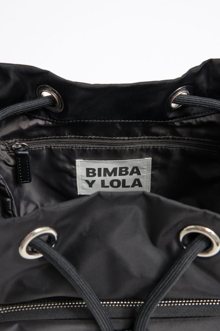 BANANANINA - Ready to meet your casual style supporter? . Bimba Y Lola  Pocket Nylon Bucket Bag Black 🔎583808 / 46615 Bimba Y Lola Nylon With  Tassel Crossbody Black 🔎583761 / 46614