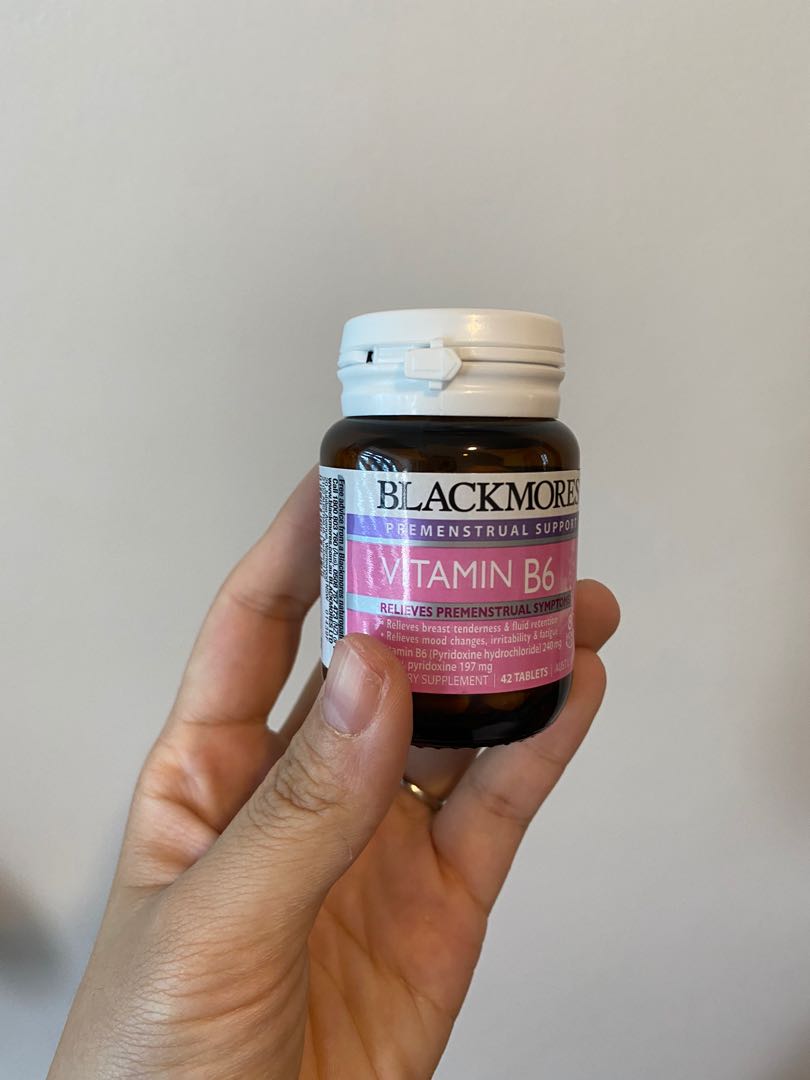 Blackmores B6 240mg 42 Tablets PMS, Health & Nutrition, Health