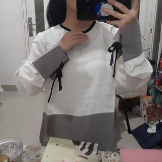 Blouse Putih Pita