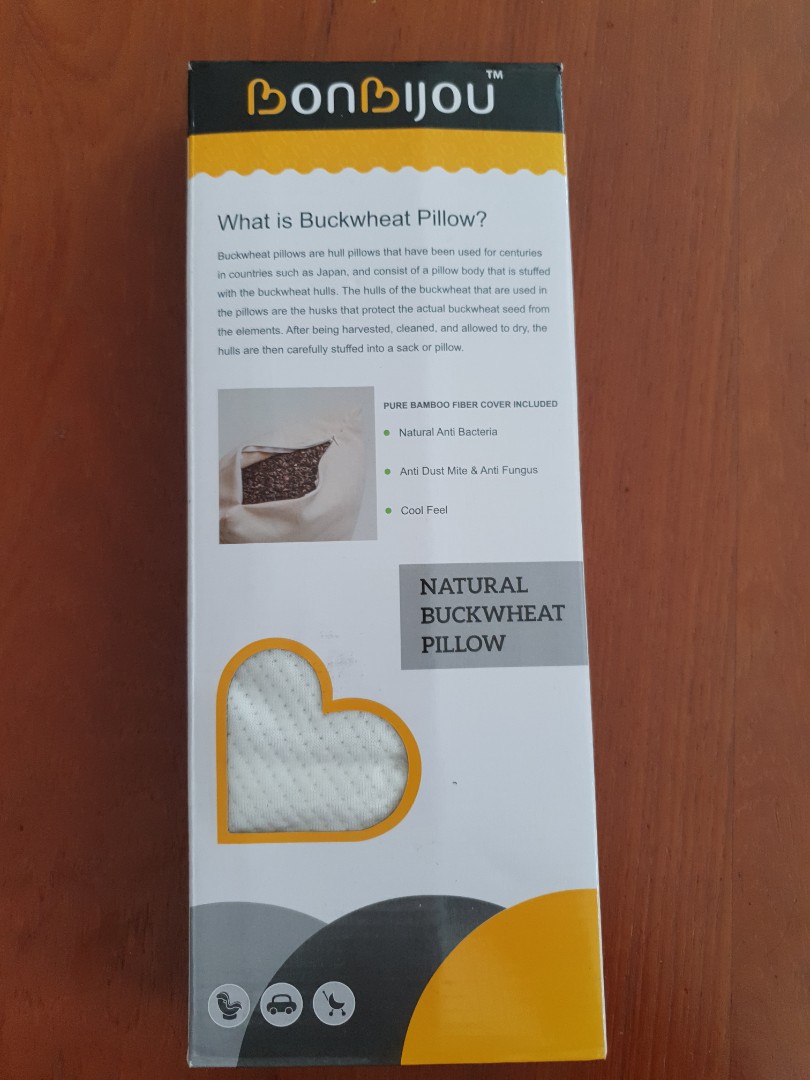 buckwheat stuffed pillows