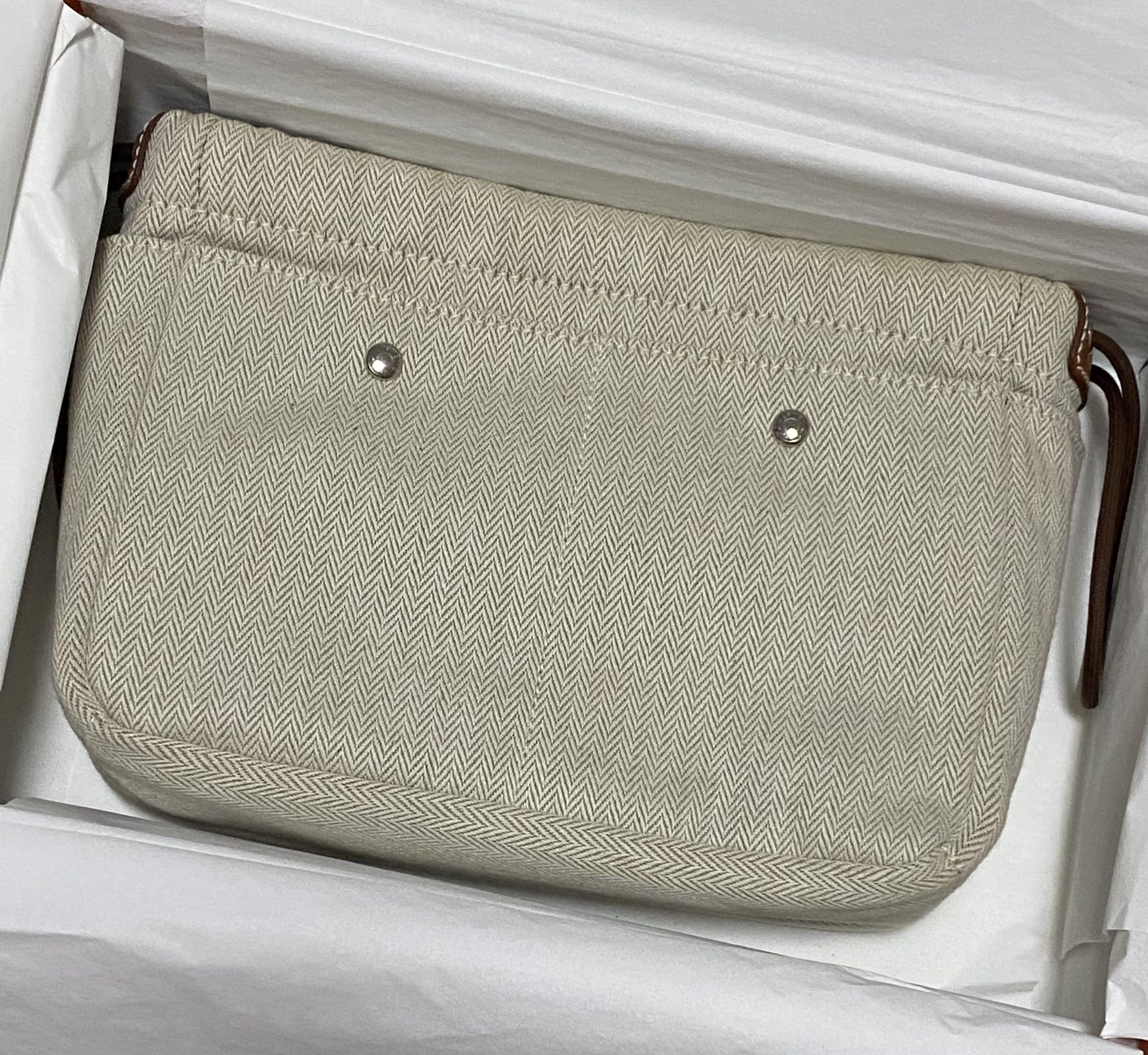 Hermes Canvas Fourbi Handbag Organizer Insert 25 - MAISON de LUXE