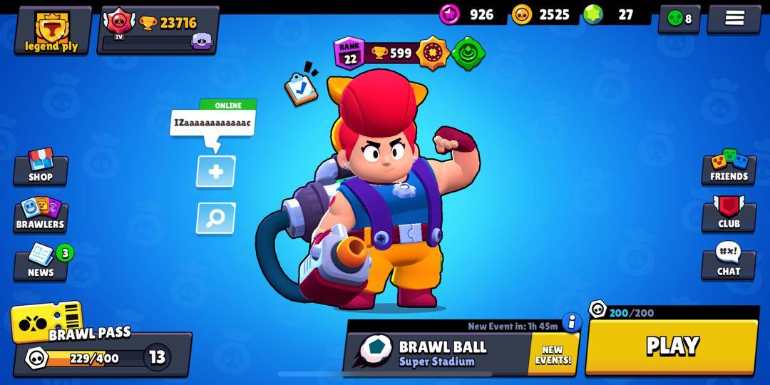 Brawl Stars Acc Maxed Out Toys Games Video Gaming Video Games On Carousell - brawl stars super stadium