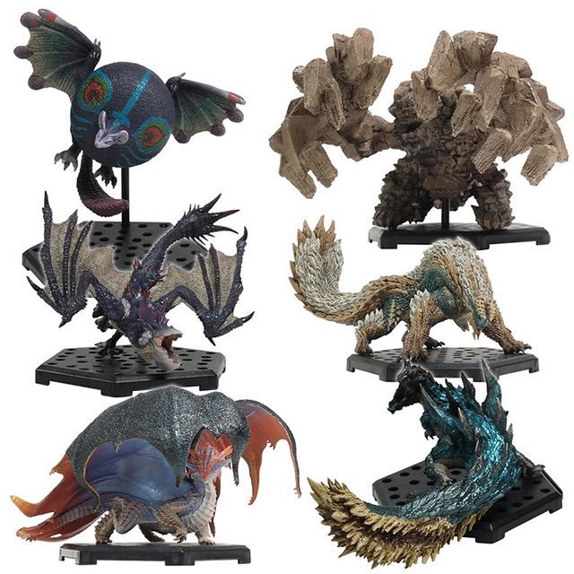 全新確認款 Capcom Figure Builder Monster Hunter Standard Model Plus Vol 17 芒亨魔物獵人天地煌啼龍溟波龍浮眠龍硫斬龍雷狼龍黑狼鳥 玩具 遊戲類 玩具 Carousell