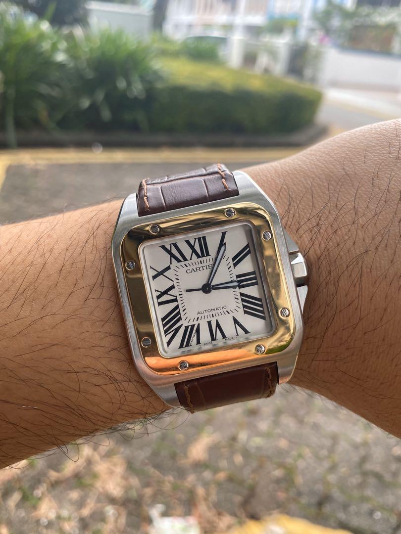 Cartier santos clearance xxl