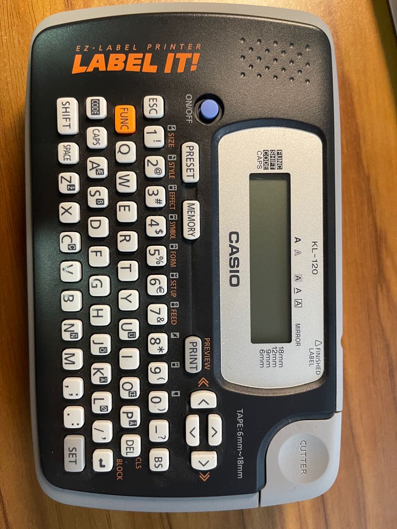 Casio label printer, Computers & Tech, Printers, Scanners & Copiers on ...