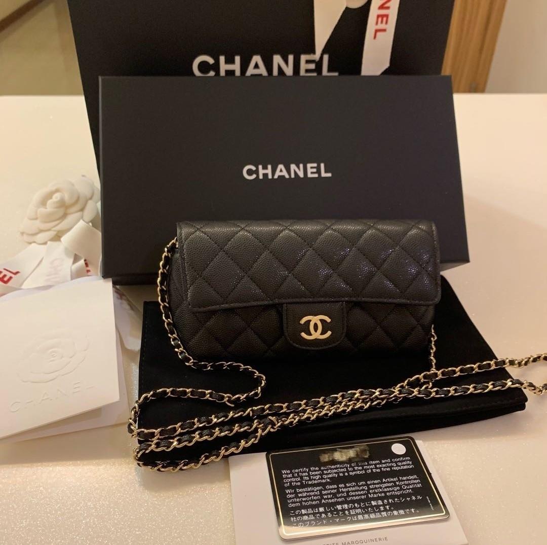 Chanel Mini Sling Bag, Luxury, Bags & Wallets on Carousell
