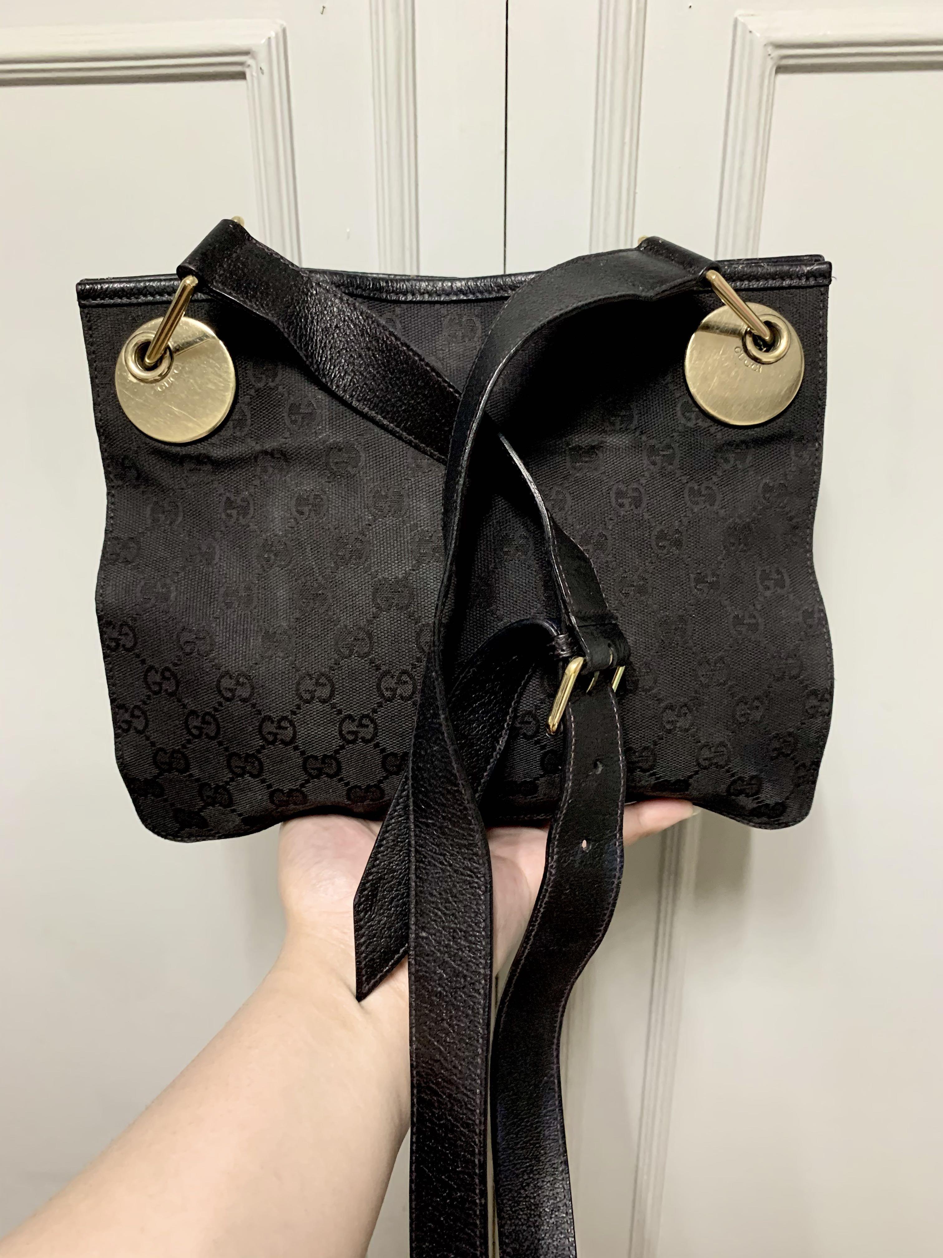 Gucci black crossbody sale hotsell