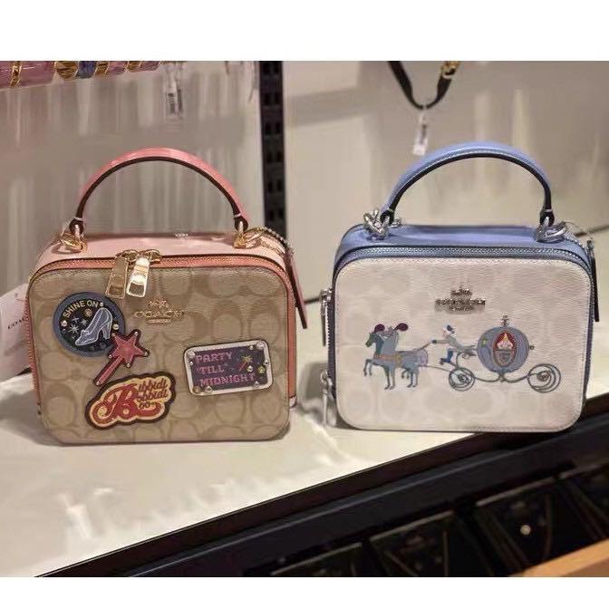 COACH® Outlet  Disney X Coach Box Crossbody In Signature Canvas With  Cinderella