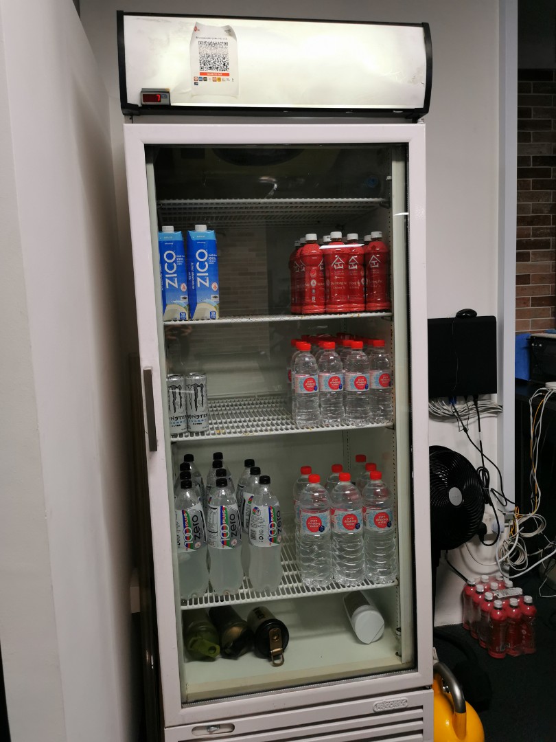 Commercial Glass Chiller Fridge, TV & Home Appliances, Kitchen