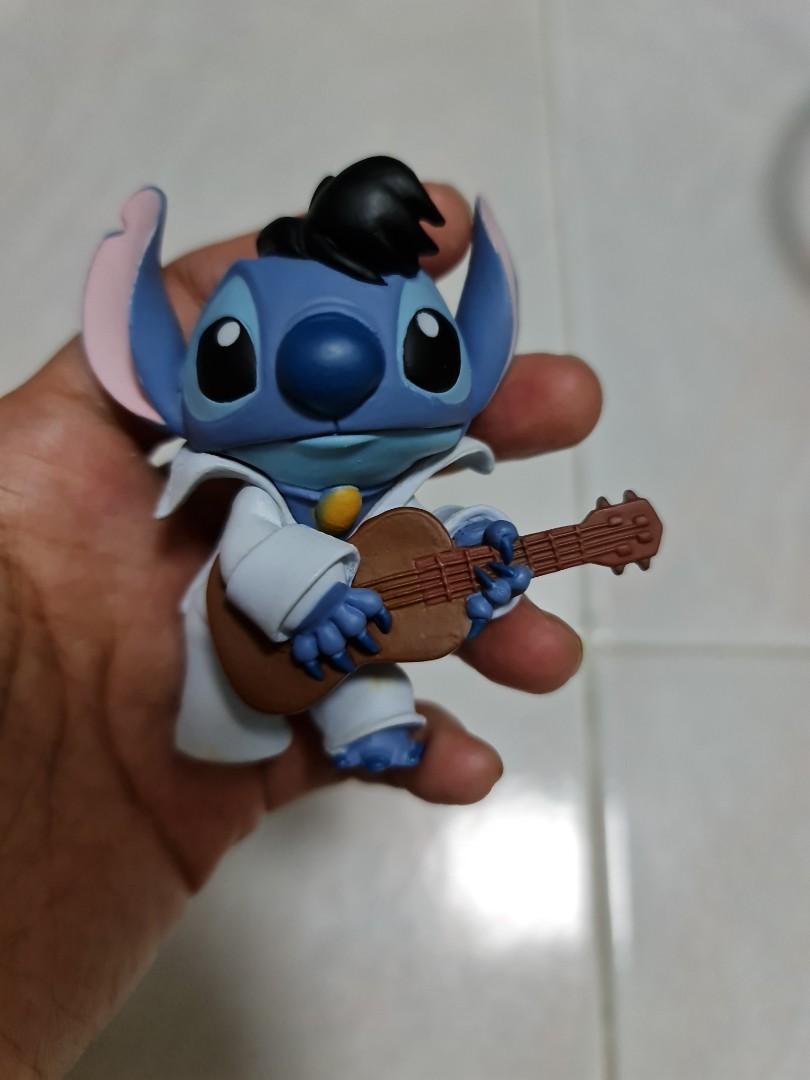 Stitch and Guitar Mini Figurine