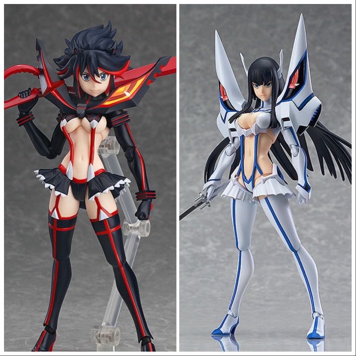 Figma 220 + 249 Kill la Kill 纏流子+ 鬼龍院皐月共2盒, 興趣及遊戲