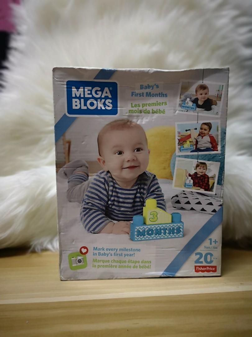 Fisher Price Mega Bloks Baby S First Months Blocks Pcs Babies Kids Toys Walkers On Carousell