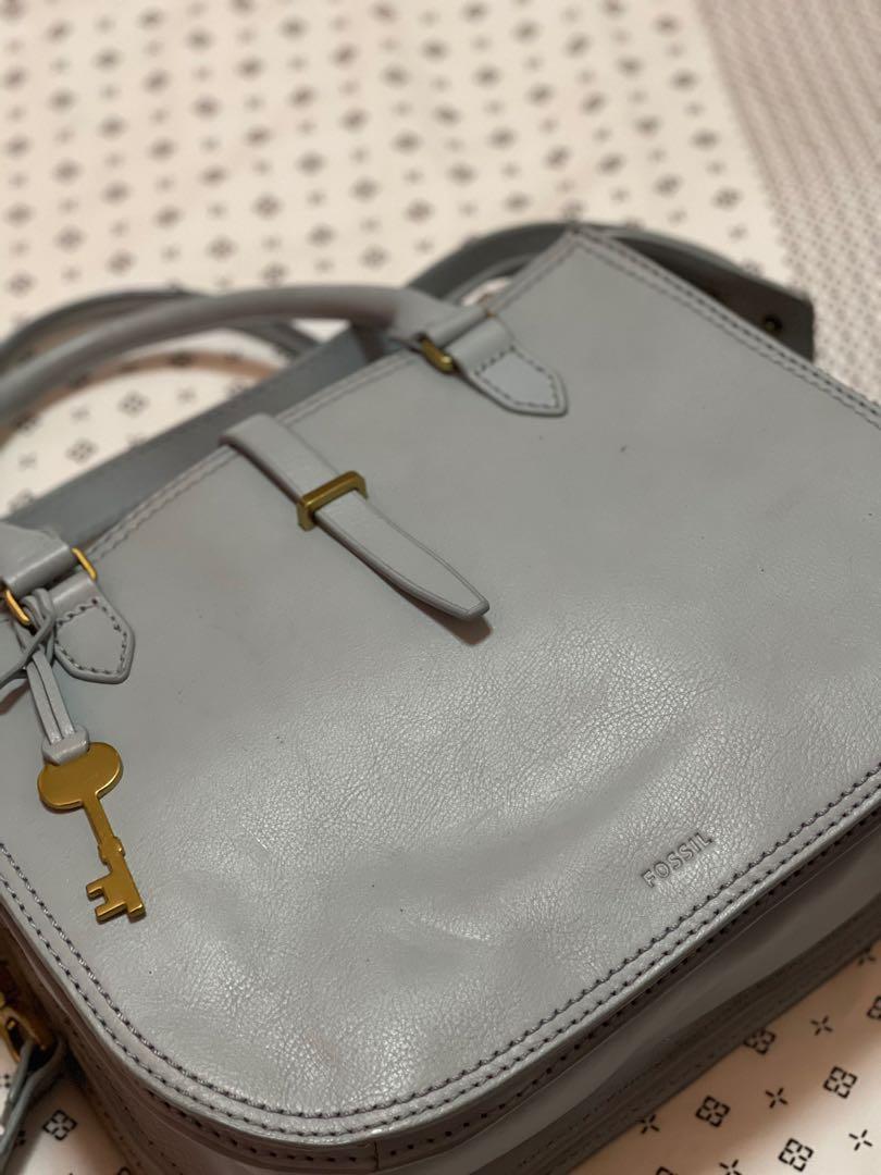 Fossil ryder perforated satchel deals