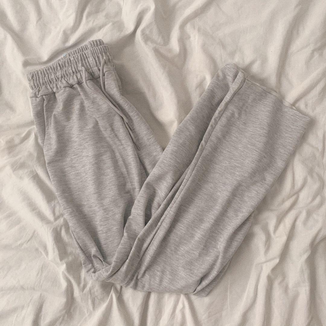 Sweatpants with slits clearance