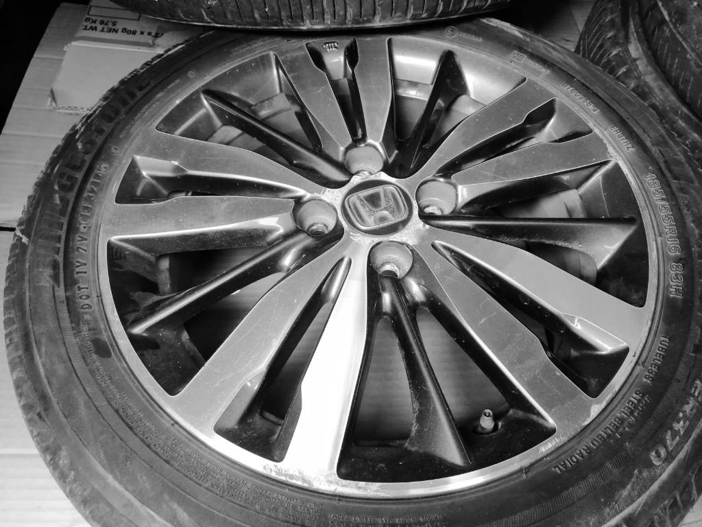 Honda Jazz (GK5) Stock Rims & Tires, Car Parts & Accessories, Mags and ...