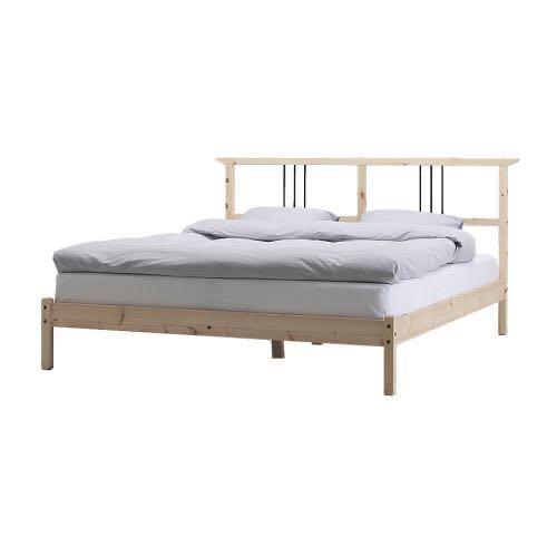 Ikea Dalselv Queen Wood Bed Frame, Ikea Bed Frame Wood