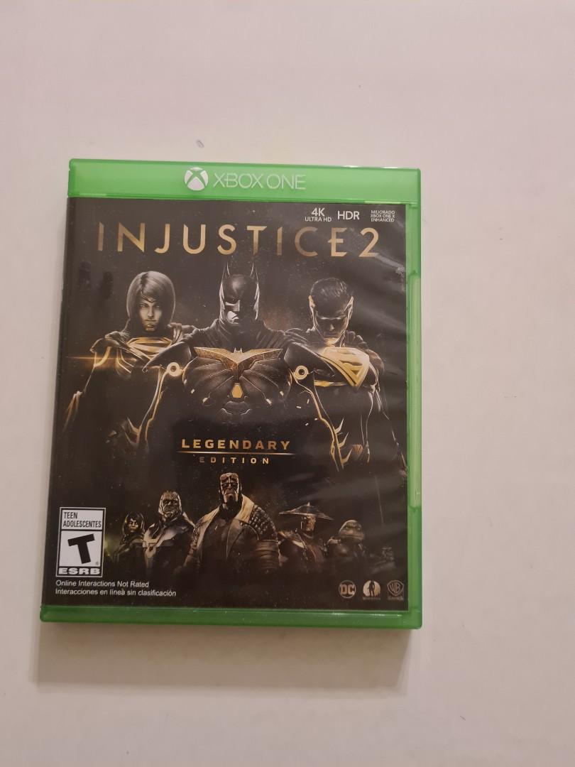 Injustice 2 Legendary Edition Video Gaming Video Games Playstation On Carousell