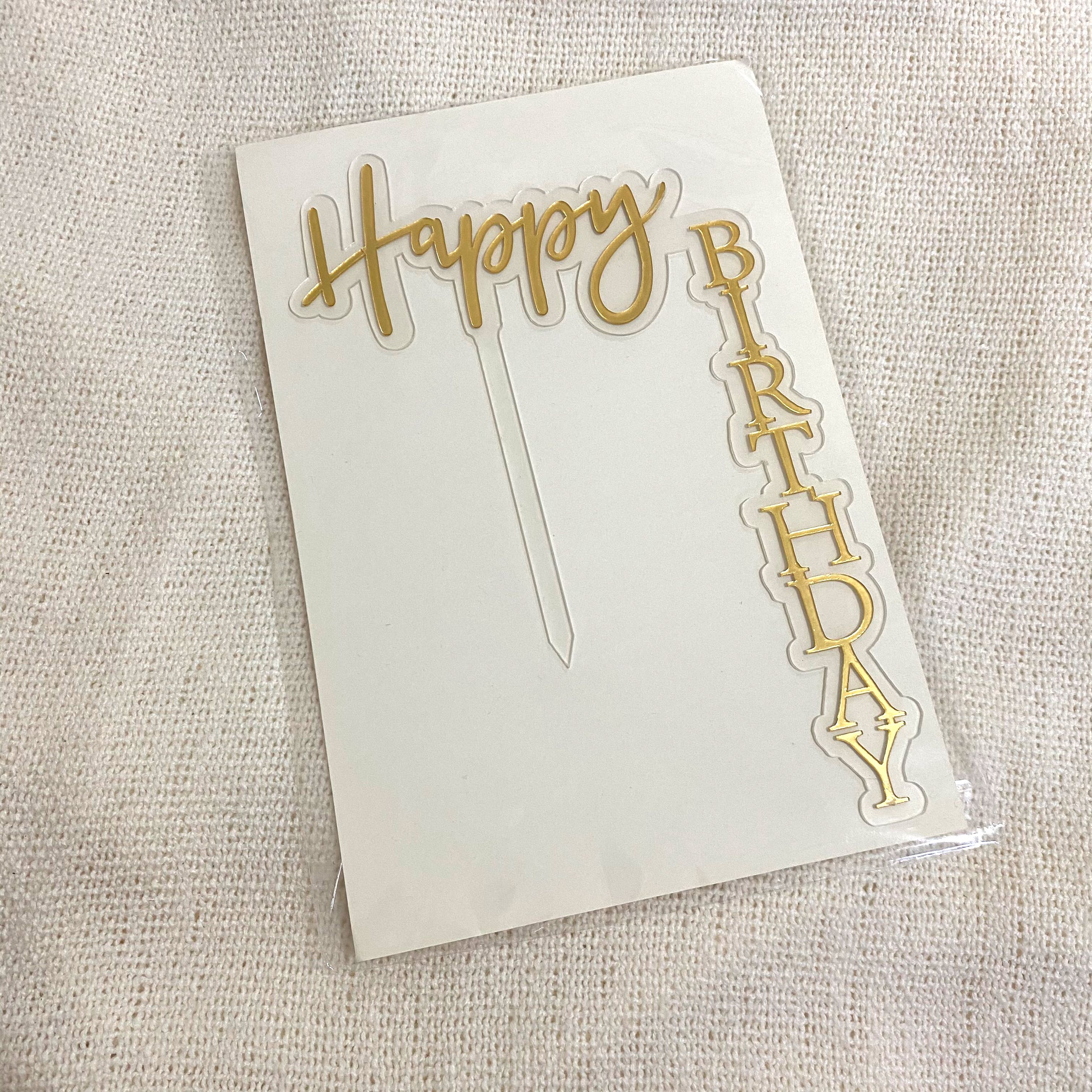 L-shape Cake Toppers, Hobbies & Toys, Stationery & Craft, Occasions ...