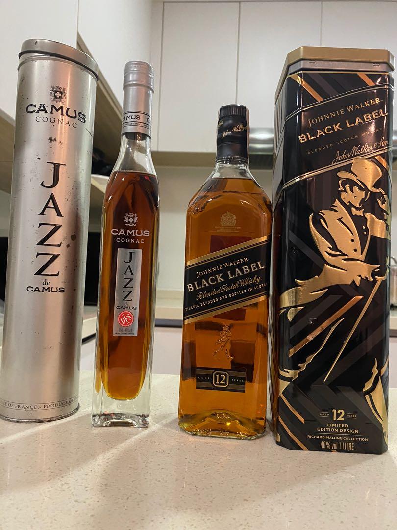 Johnnie Walker Black label 12 yrs limited edition, Food ...