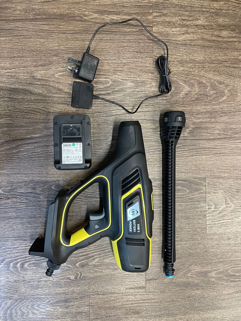 Karcher cordless pressure washer (model 