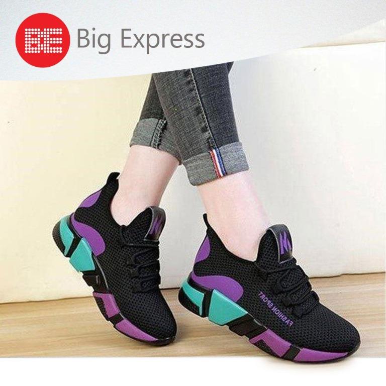 Kasut perempuan, Women's Fashion, Footwear, Sneakers on Carousell