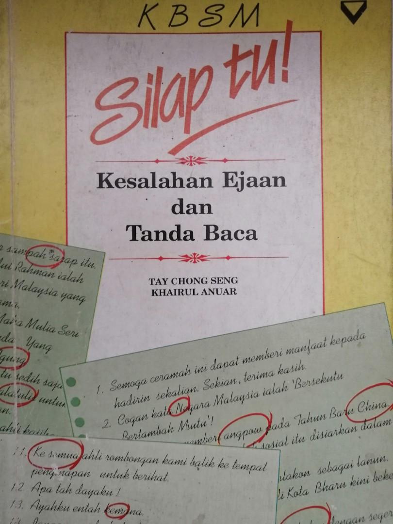Kbsm Kedalahan Ejaan Dan Tanda Baca Books Stationery Books On Carousell