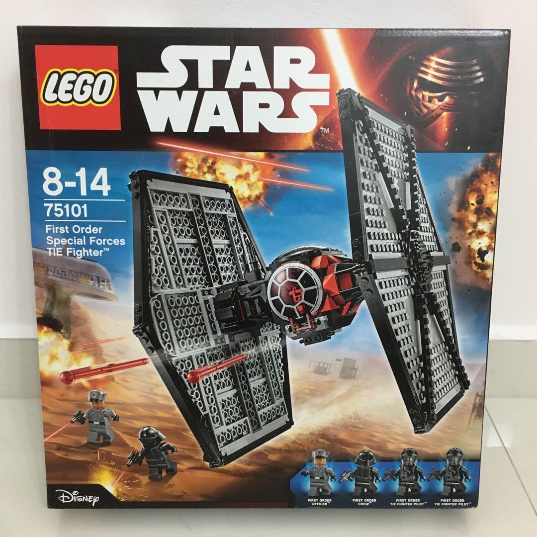 Lego 75101 Star Wars First Order Special Forces TIE Fighter Set Brand new sealed 