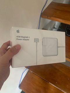 Mac book charger magsafe 2 45w (T type) brandnew sealed with 1 month warranty