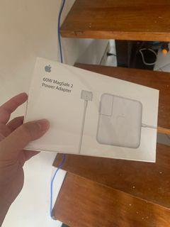 Mac book charger magsafe 2 60w (T type) brandnew with 1 month warranty