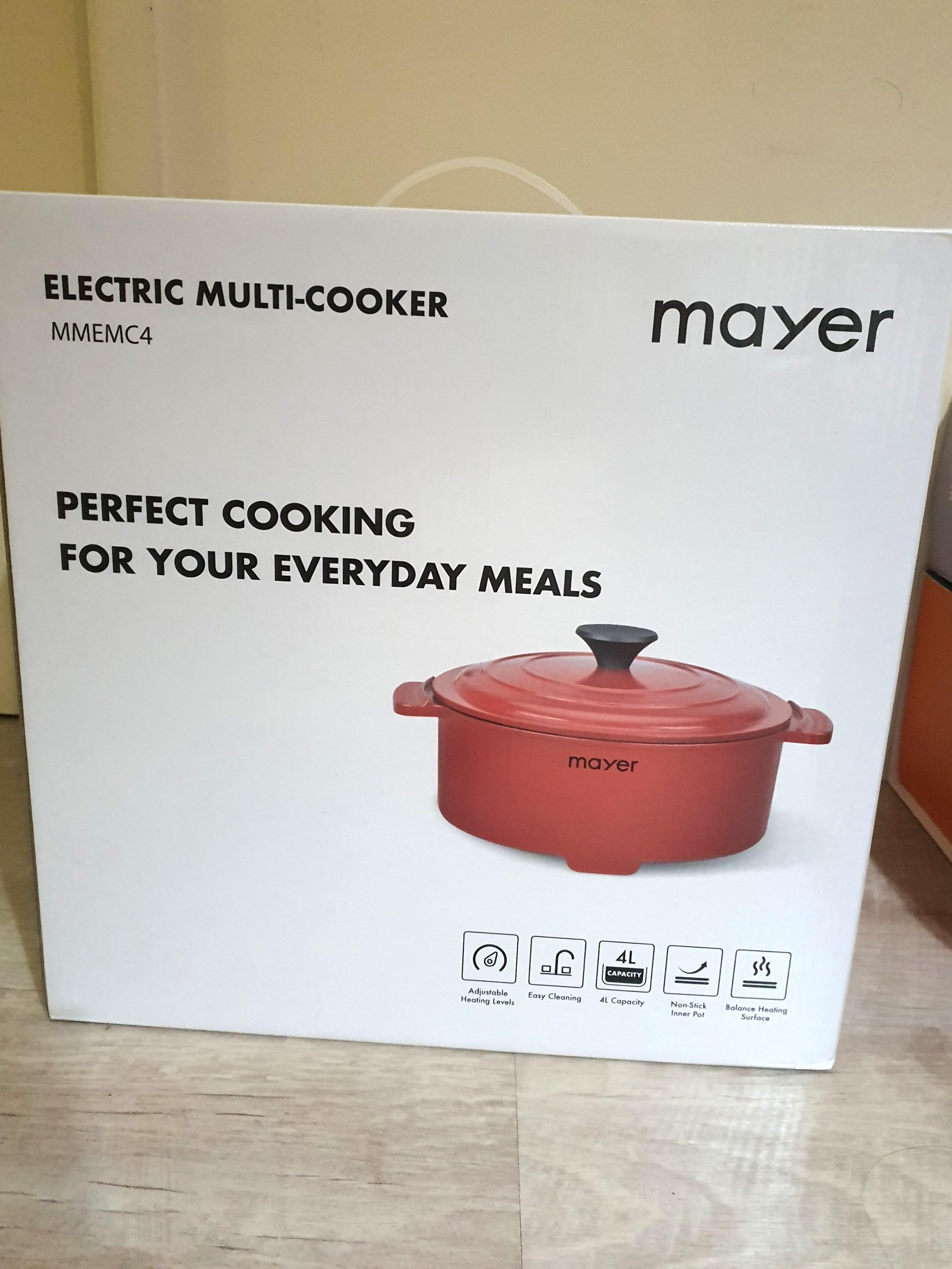 Mayer electric deals multi cooker 4l