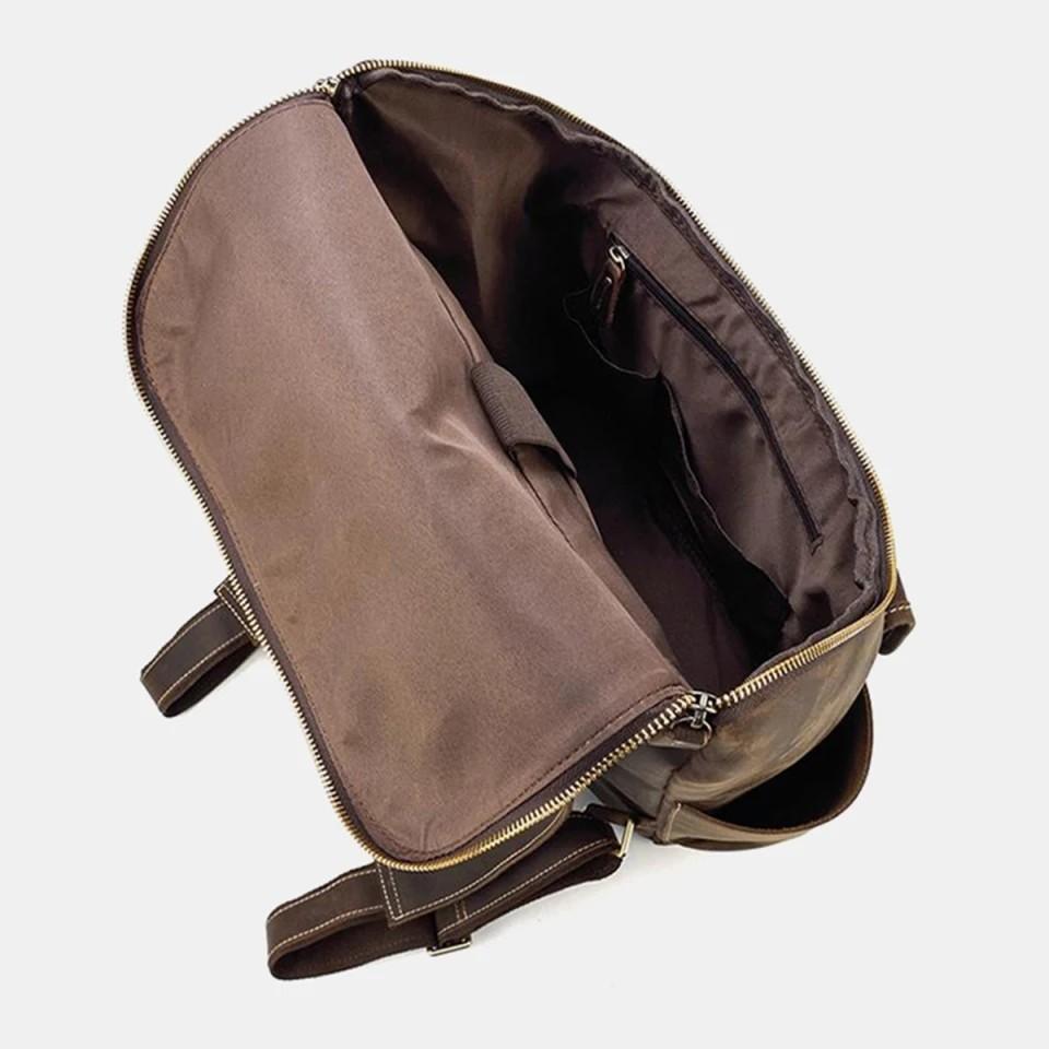 Men women Backpack Solid Pu Leather Backpack 15.6 inch laptop bag (Category: Laptop Bags & Sleeves) located in Singapore. Submitted by christianaphone (Listing ID 1084245777, Image 2). Description: Measurement L34xW14xH42cm Main Material PU leather and Polyester CapacityBelow 20 Litre Backpacks TypeExternal Frame InteriorInterior Slot Pocket Handle/Strap TypeSoft Handle DecorationOther Stylevintage Item TypeBackpacks Closure Typezipper Technics E