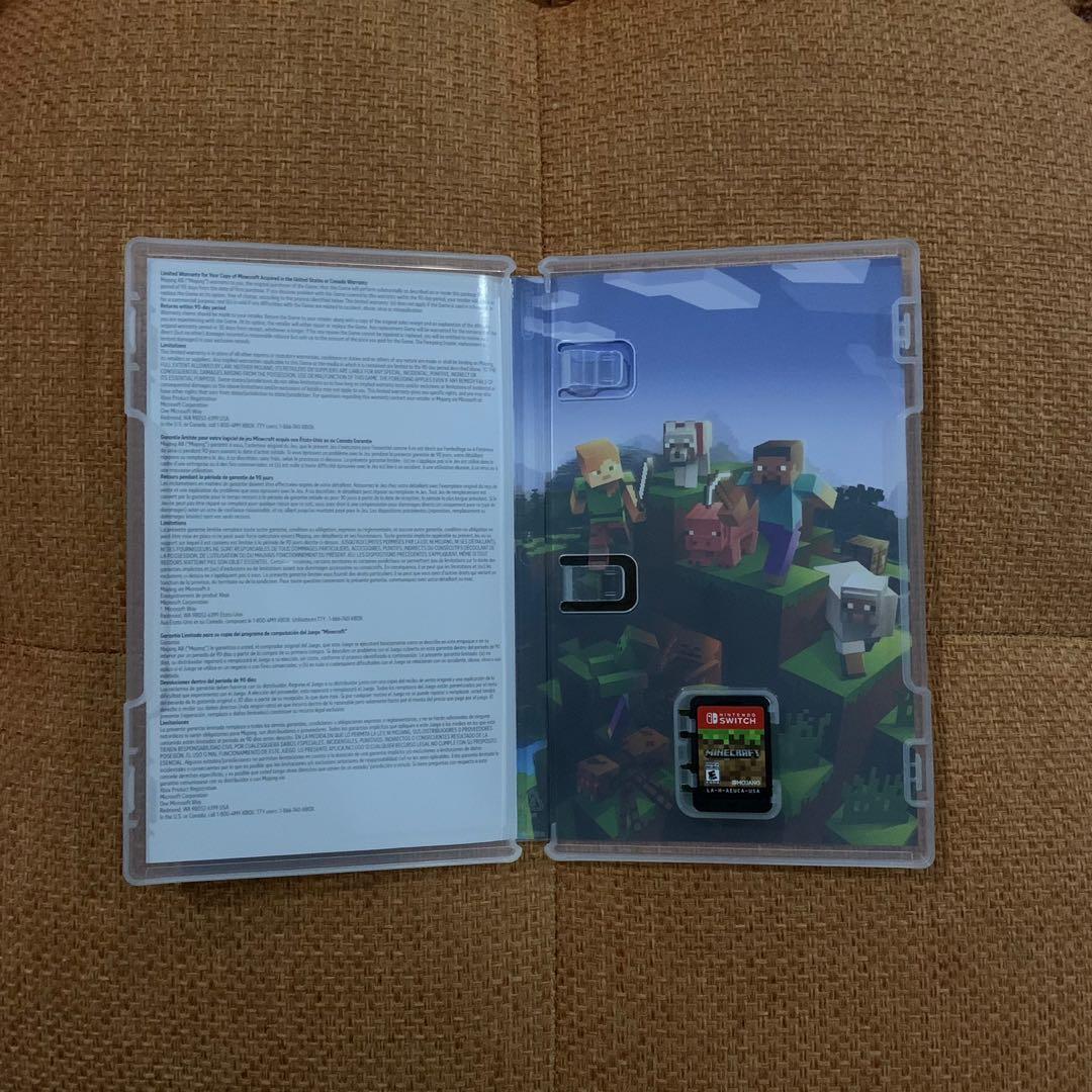 Minecraft Game Card for Nintendo Switch, Video Gaming, Video Games