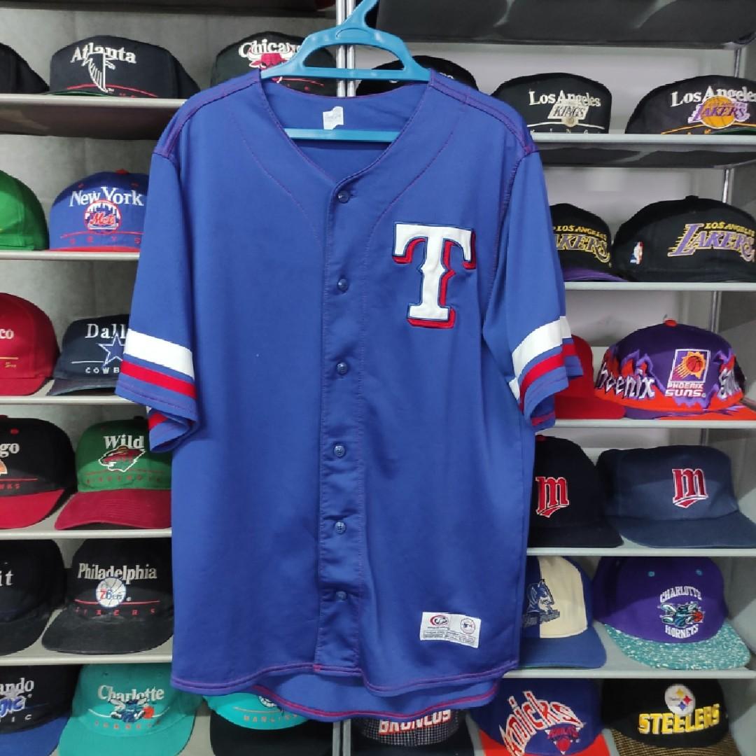 Texas Rangers baseball Jersey, Men's Fashion, Tops & Sets, Tshirts & Polo  Shirts on Carousell