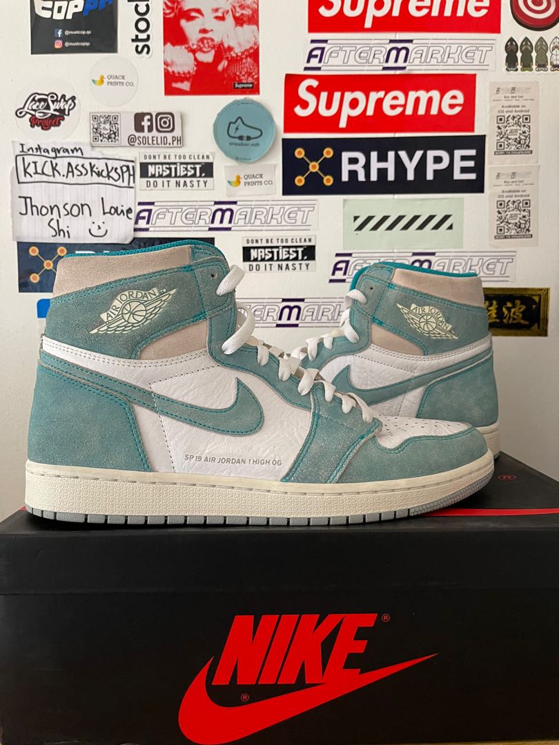 Fake turbo discount green jordan 1