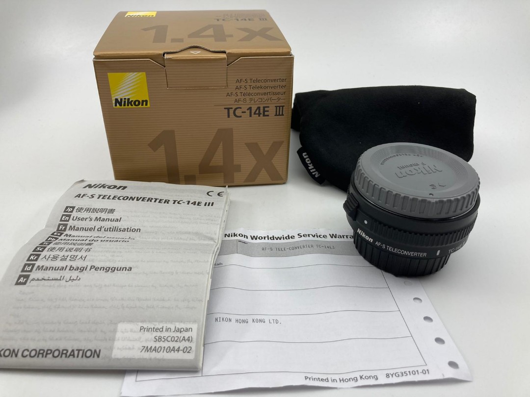 Nikon TC-14E III, 攝影器材, 鏡頭及裝備- Carousell