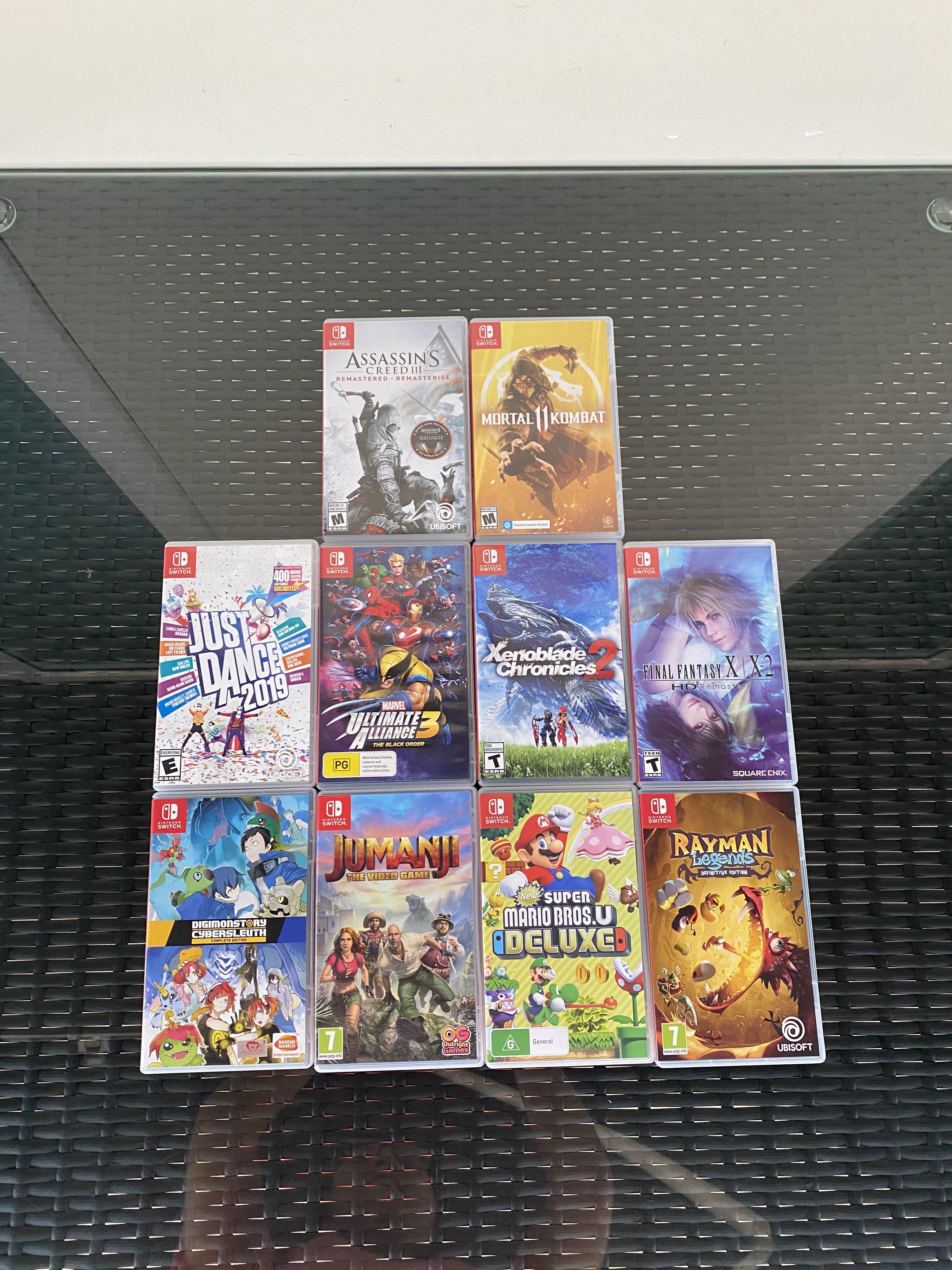 Nintendo switch games April collection, Video Gaming, Video Games