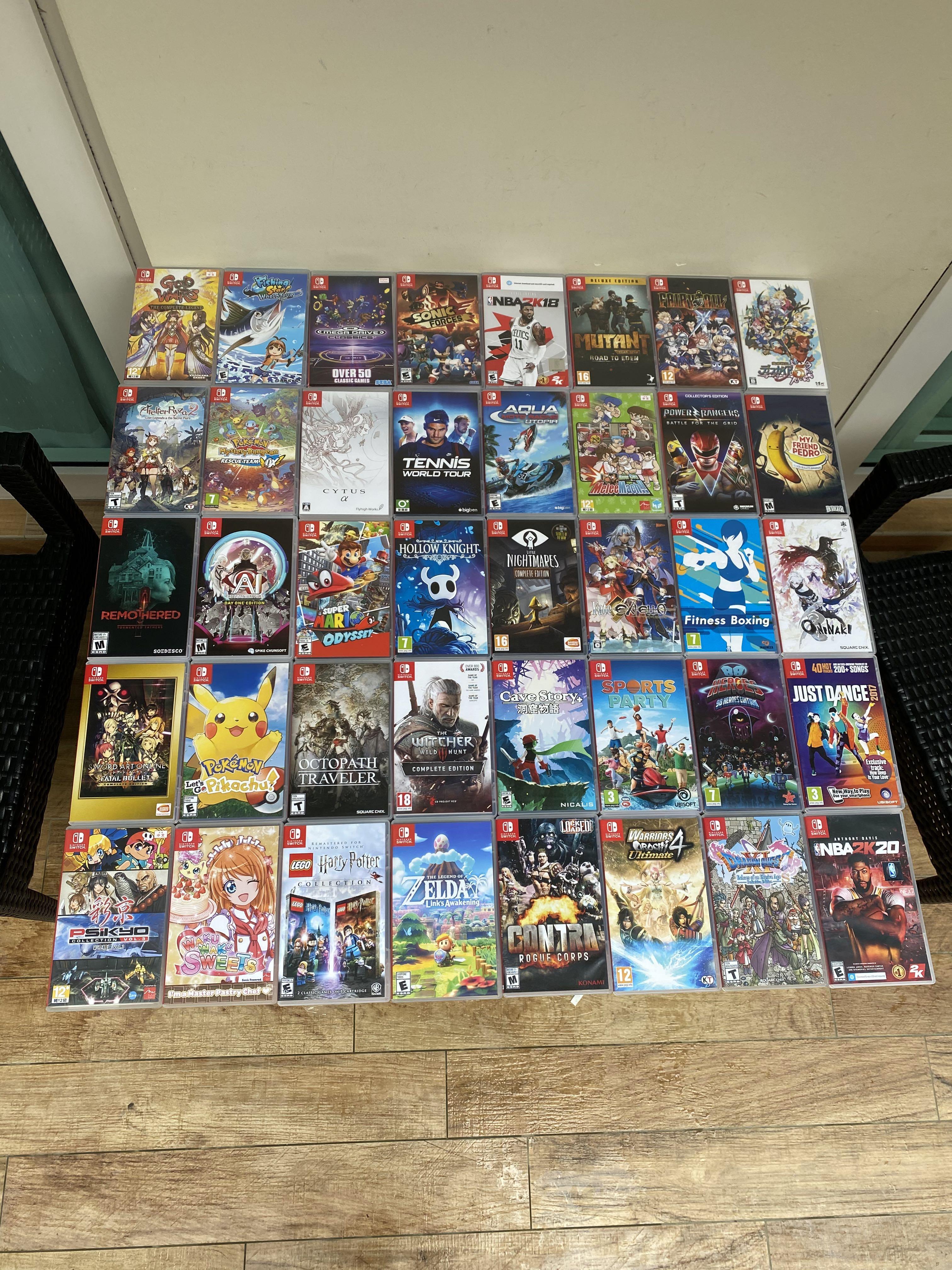 Nintendo switch games April collection, Video Gaming, Video Games
