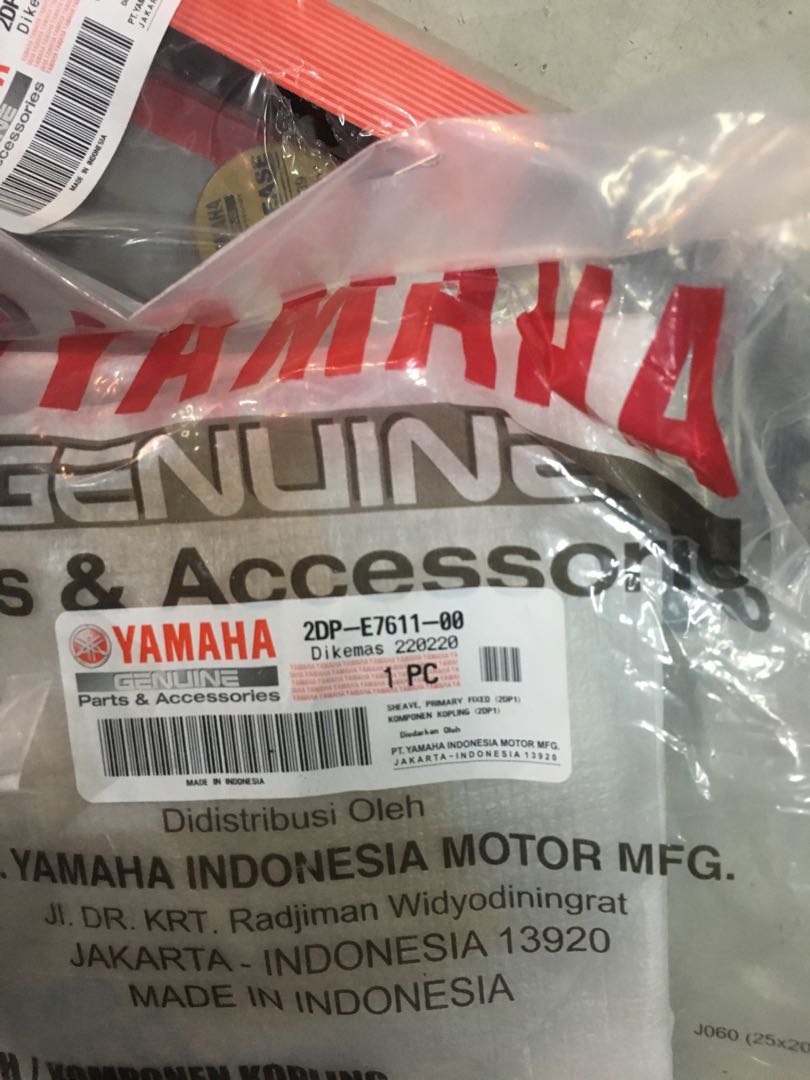 NMAX Variator Pulley, Motorcycles, Motorcycle Accessories on Carousell