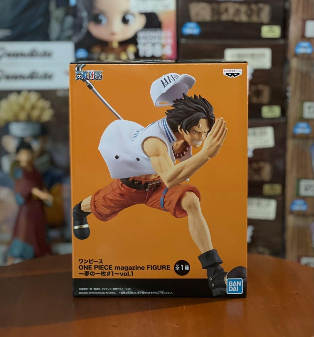 One Piece Magazine A Piece Of Dream Figure Vol 1 Portgas D Ace Toys Games Bricks Figurines On Carousell