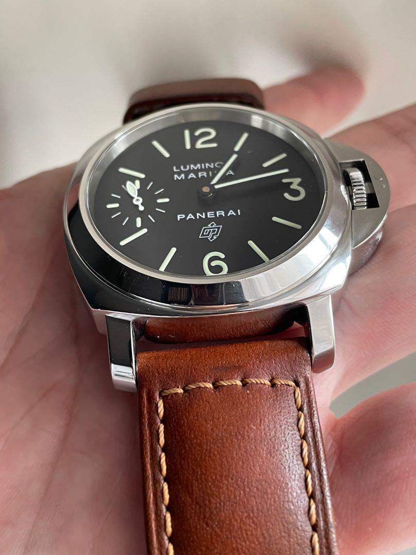 Panerai Luminor Marina Logo Acciaio PAM1005 Men s Fashion