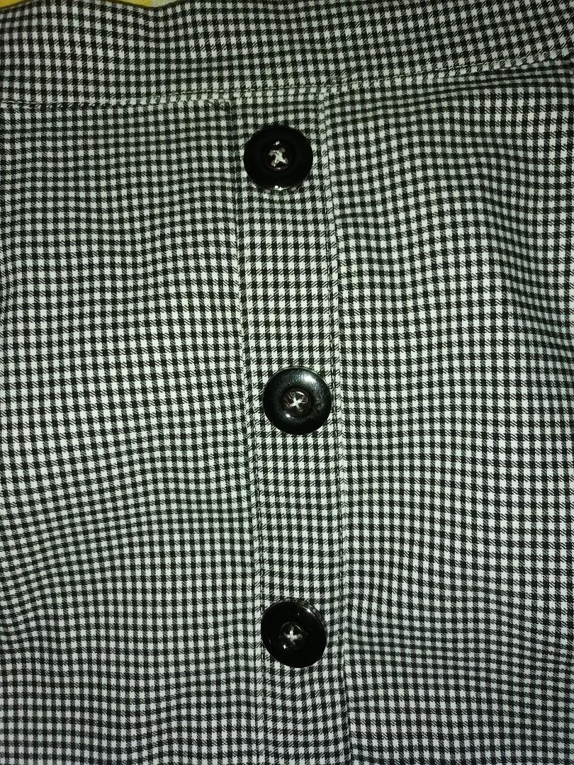 Plaid A-line Korean Skirt (Category: Skirts) located in San Fernando. Submitted by eellies (Listing ID 1084151153, Image 3). Description: - fits xs to semi-medium - waist: 24-30 (garterized at the back) - length: 16 in - with buttons deets.