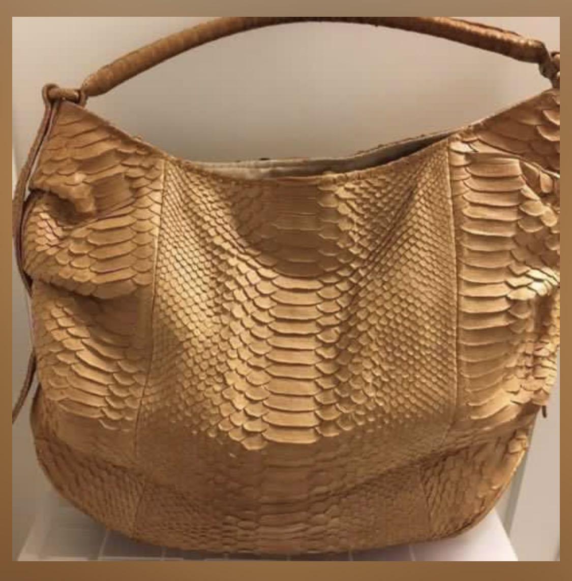 Python sales hobo bag