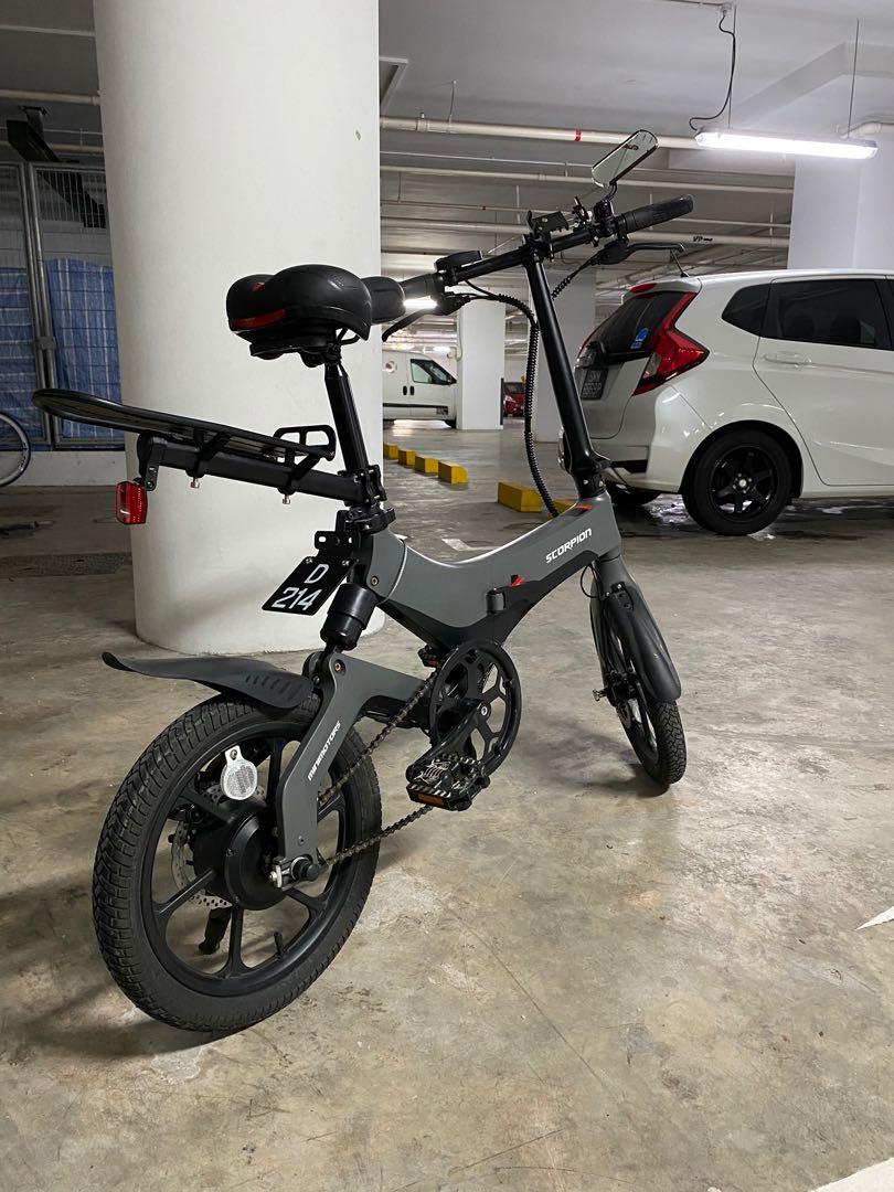 Scorpion e hotsell bike