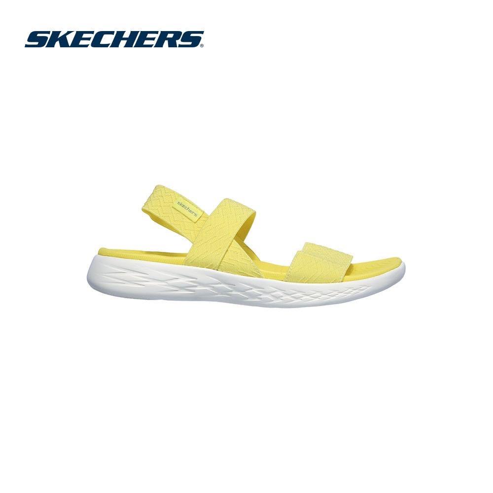 Skechers online sandals yellow