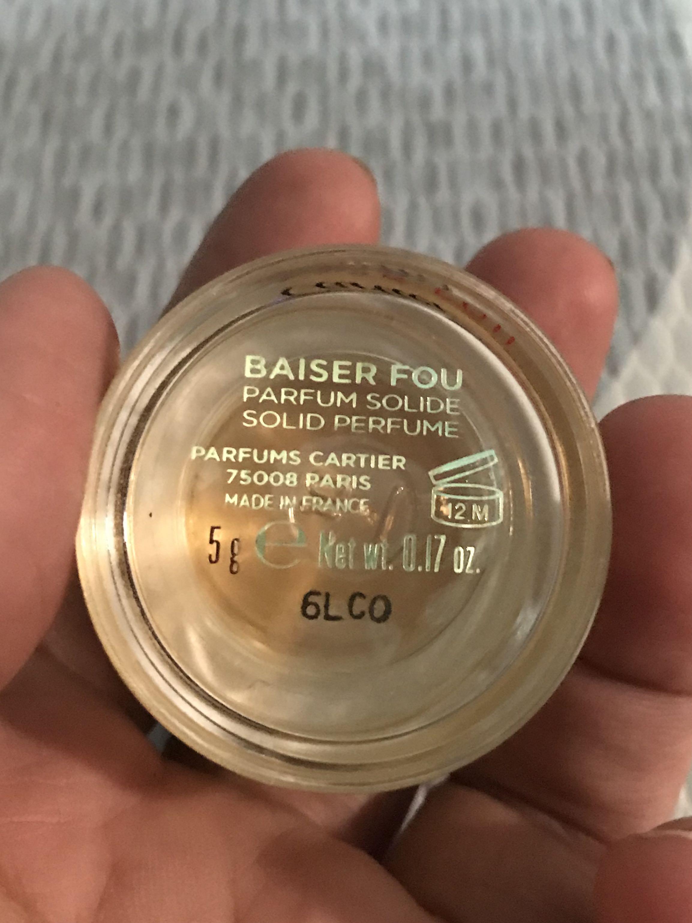 solid parfum cartier baiser fou + the balms even steven foundation,  Kesehatan \u0026 Kecantikan, Parfum, Kuku \u0026 Lainnya di Carousell