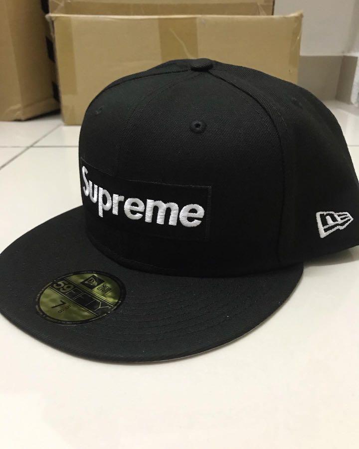 Supreme Champions Box Logo New Era Black