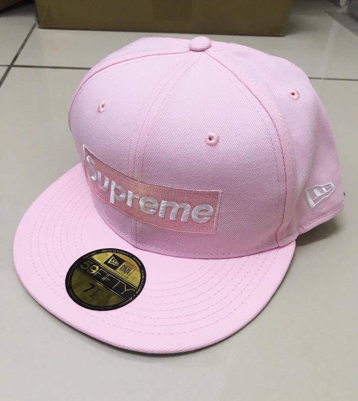 Supreme Champions Box Logo New Era Cap, Men's Fashion, Watches