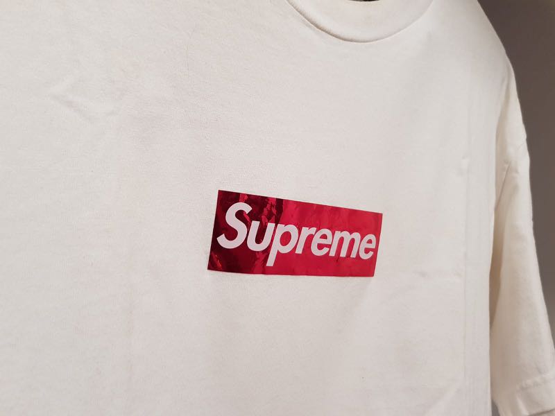 Holographic supreme box logo shop
