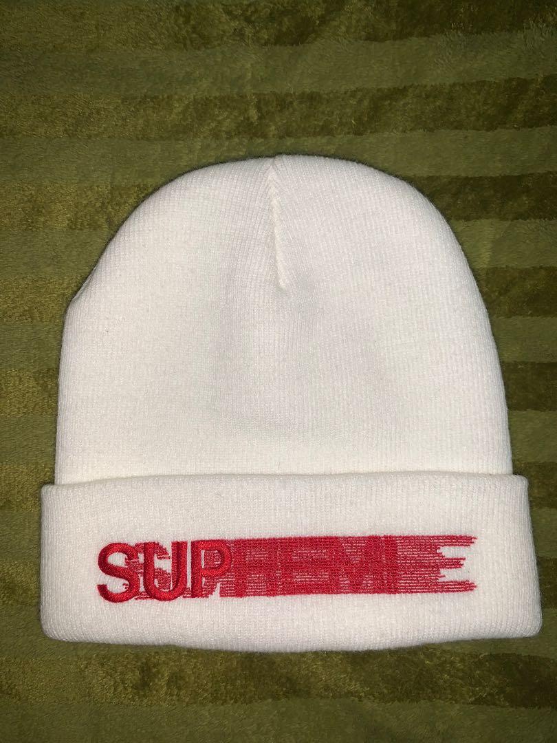 SUPREME MOTION BEANIE, Men's Fashion 