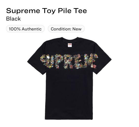 Supreme toy pile tee M, 女裝, 上衣, T-shirt - Carousell